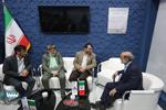 Leader adviser visits Iran Oil Show, meets Petchem industry CEO