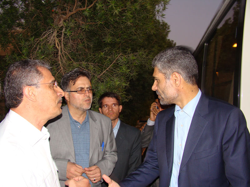 بازدید مهندس بیات از پتروشیمی پارس 1